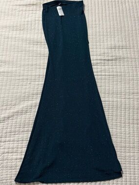 Windsor Teal Sparkle Skirt